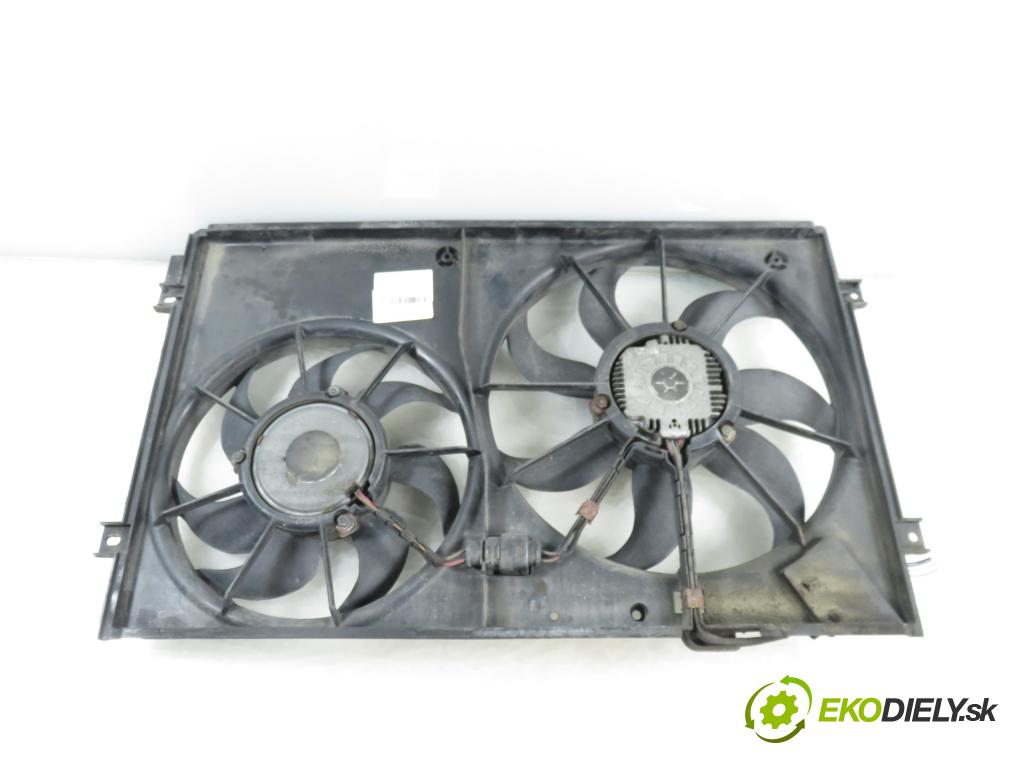 VW PASSAT B6 (3C2) SEDAN 2006 77,00 1.9 TDI PD 105 - BKC 1896,00 Ventilátor chladič klíma/voda 1K0121207T