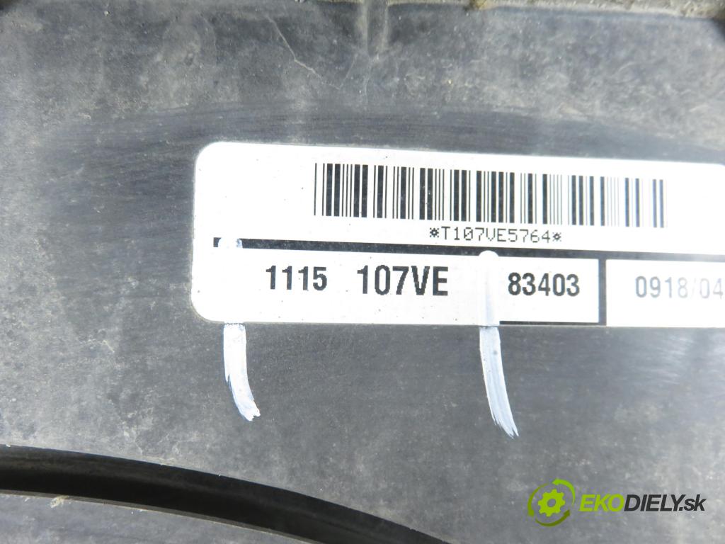 JEEP PATRIOT (MK74) SUV 2008 125,00 2.4 4x4 - 170 DOHC 16V Dual VVT (ED3) 2360,00 Ventilátor chladič klíma/voda 1115107VE