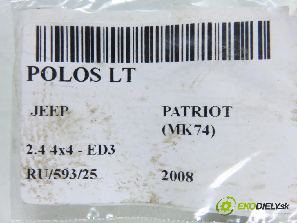JEEP PATRIOT (MK74) SUV 2008 125,00 2.4 4x4 - 170 DOHC 16V Dual VVT (ED3) 2360,00 Poloos LT