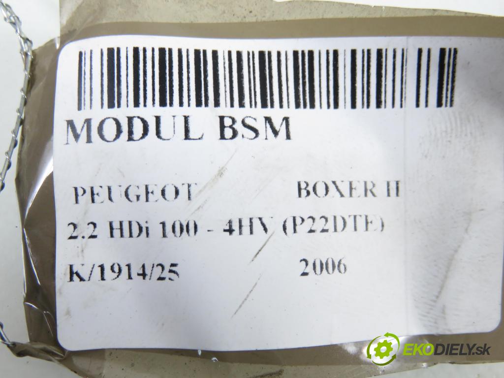 PEUGEOT BOXER Skrzynia FURGON 2006 74,00 2.2 HDi 100 - 4HV (P22DTE) 2198,00 Skrinka POJISTKY: 1349944080