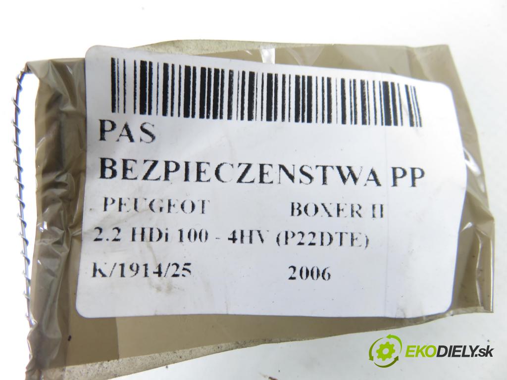 PEUGEOT BOXER Skrzynia FURGON 2006 74,00 2.2 HDi 100 - 4HV (P22DTE) 2198,00 držák BEZPEČNOST PP 04167126