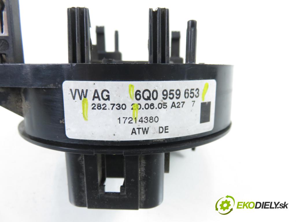 VW TRANSPORTER V Skrzynia (7HA, 7HH, 7EA, 7EH) FURGON 2006 96,00 2.5 TDI - AXD 2461,00 PÁSKA: air BAG 282730 ; 6Q0959653
