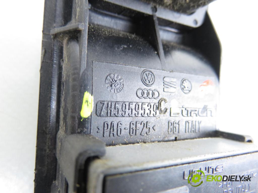 VW TRANSPORTER V Skrzynia (7HA, 7HH, 7EA, 7EH) FURGON 2006 96,00 2.5 TDI - AXD 2461,00 Panel ovládania okien 7H5959539C ; 7E0959855A ; 7E1959565E