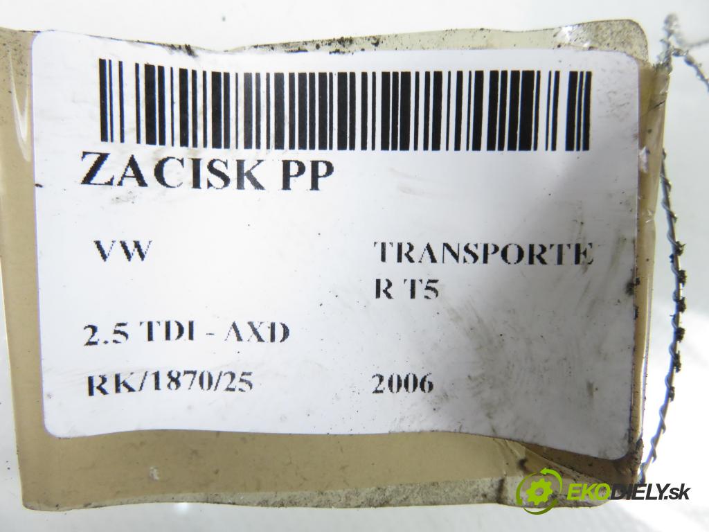VW TRANSPORTER V Skrzynia (7HA, 7HH, 7EA, 7EH) FURGON 2006 96,00 2.5 TDI - AXD 2461,00 Brzdič strmeň PP 7E0186A