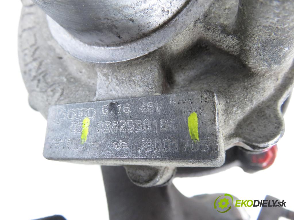 VW PASSAT B6 Variant (3C5) KOMBI 2006 77,00 1.9 TDI - BXE 1896,00 Turbodúchadlo 038253016K (Turbodúchadlo (kompletné))