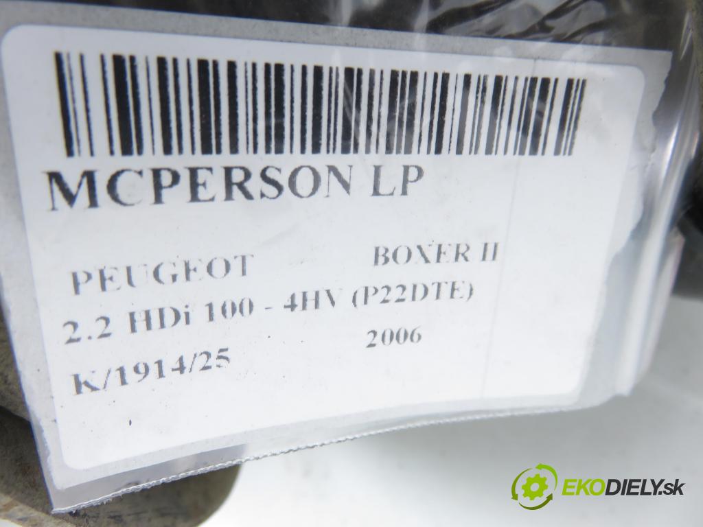 PEUGEOT BOXER Skrzynia FURGON 2006 74,00 2.2 HDi 100 - 4HV (P22DTE) 2198,00 MCPERSON LP
