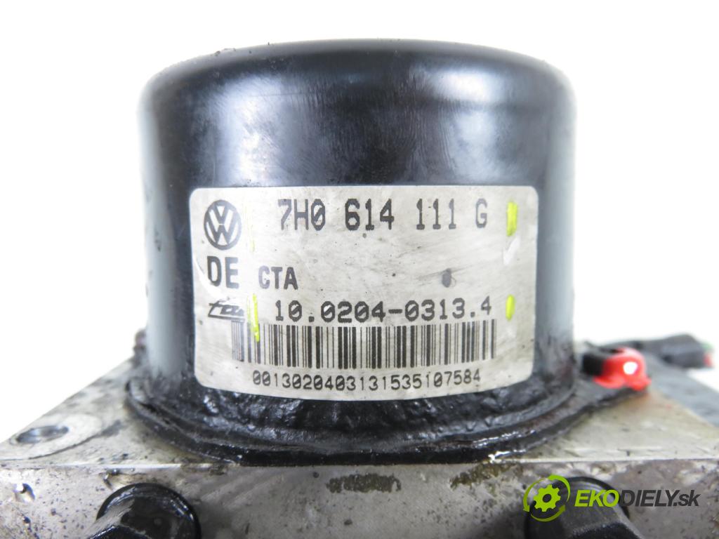 VW TRANSPORTER V Skrzynia (7HA, 7HH, 7EA, 7EH) FURGON 2006 96,00 2.5 TDI - AXD 2461,00 Pumpa ABS 7H0907379G ; 10092503193 ; 7H0614111G (Pumpa ABS)