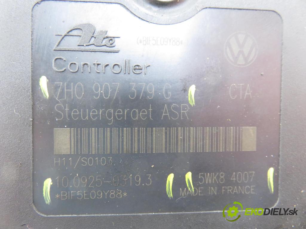 VW TRANSPORTER V Skrzynia (7HA, 7HH, 7EA, 7EH) FURGON 2006 96,00 2.5 TDI - AXD 2461,00 Pumpa ABS 7H0907379G ; 10092503193 ; 7H0614111G (Pumpa ABS)