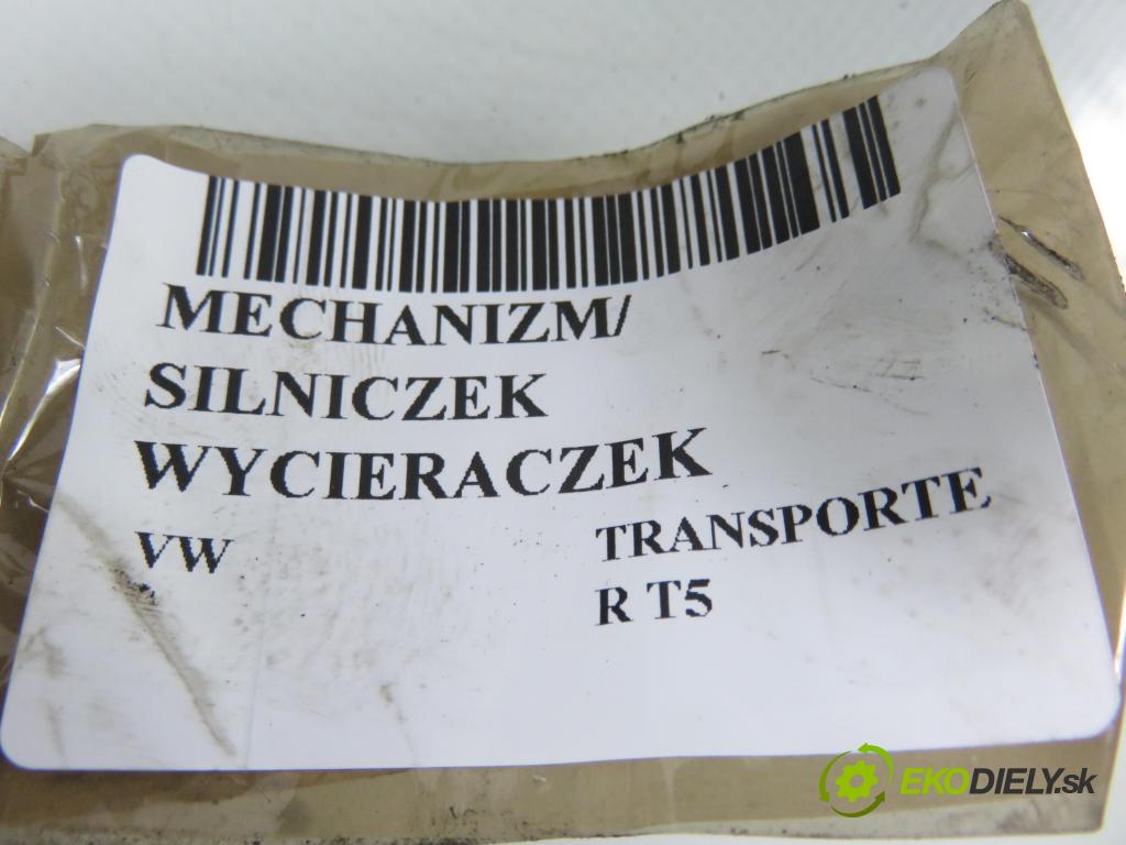 VW TRANSPORTER V Skrzynia (7HA, 7HH, 7EA, 7EH) FURGON 2006 96,00 2.5 TDI - AXD 2461,00 Motorček stieračov 7E1955113