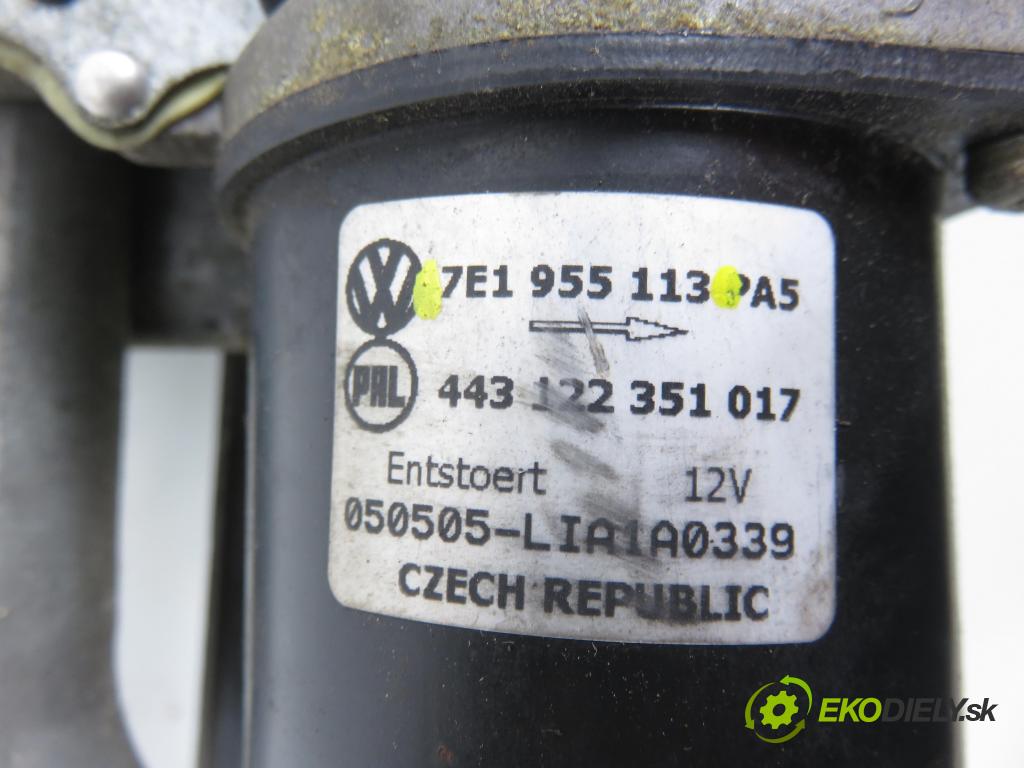 VW TRANSPORTER V Skrzynia (7HA, 7HH, 7EA, 7EH) FURGON 2006 96,00 2.5 TDI - AXD 2461,00 Motorček stieračov 7E1955113