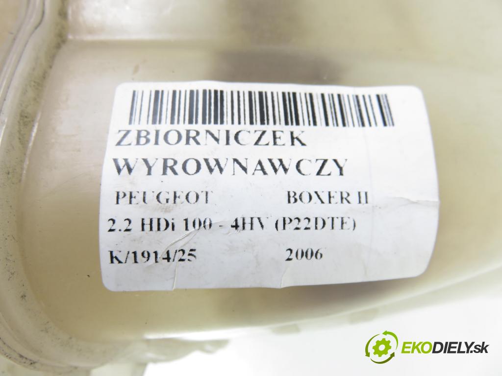 PEUGEOT BOXER Skrzynia FURGON 2006 74,00 2.2 HDi 100 - 4HV (P22DTE) 2198,00 nádržka NÁHRADNÍ