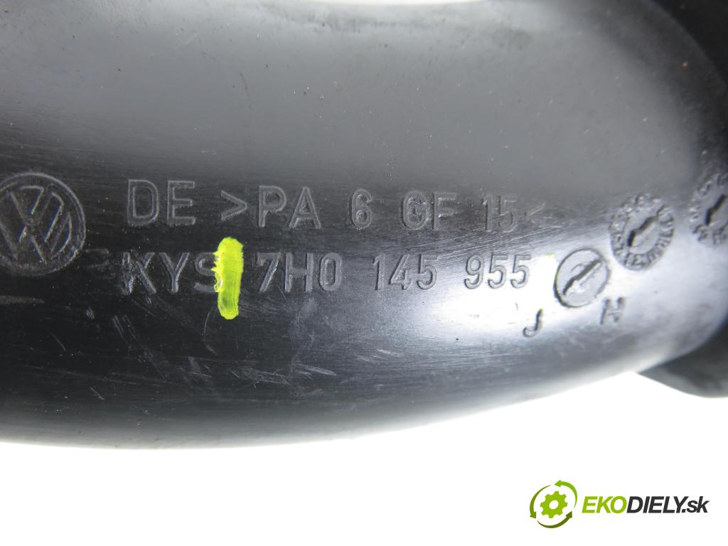 VW TRANSPORTER V Skrzynia (7HA, 7HH, 7EA, 7EH) FURGON 2006 96,00 2.5 TDI - AXD 2461,00 Rúra intercoolera turba 7H0145955