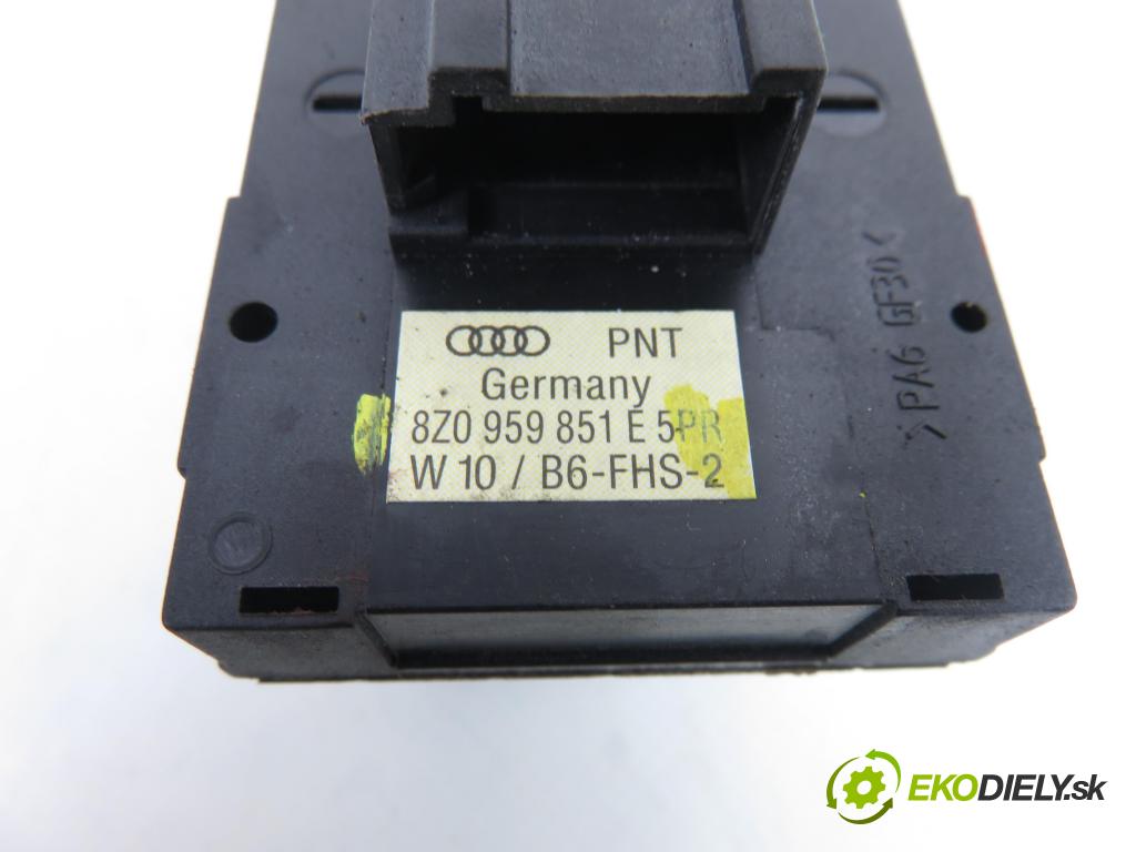 AUDI A4 Avant (8E5, B6) KOMBI 2003 96,00 1.9 TDI PD 130 - AVF 1896,00 Panel ovládania okien 8Z0959851E