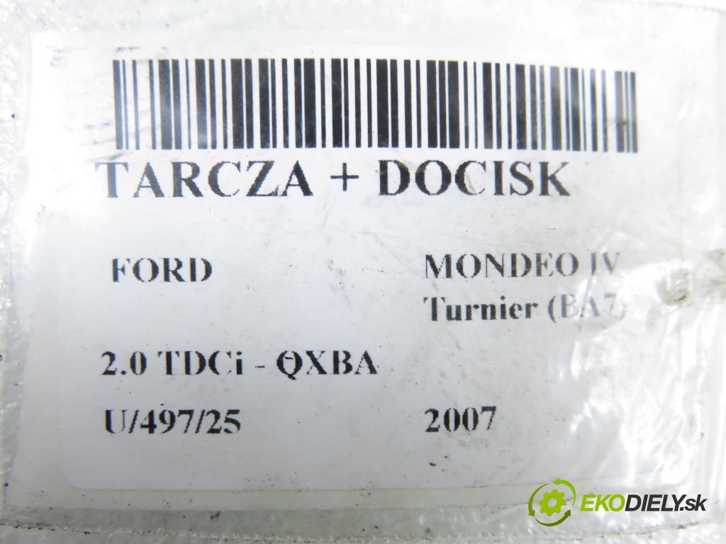 FORD MONDEO IV Turnier (BA7) KOMBI 2007 103,00 2.0 TDCi - QXBA 1997,00 Lamela kotúč + brzdič 324043010