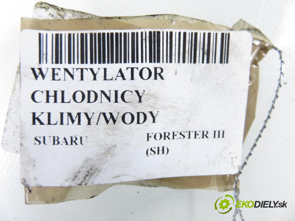 SUBARU FORESTER (SH_) SUV 2009 110,00 2.0 D AWD 1998,00 Ventilátor chladič klímatizácie