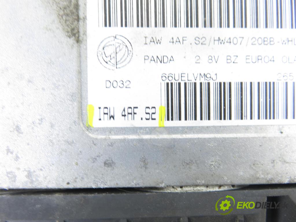 FIAT PANDA (169_) HB 2004 40,00 1.1 54 - 187 A1.000 1108,00 Riadiaca jednotka Motor 51798638 ; IAW4AFS2