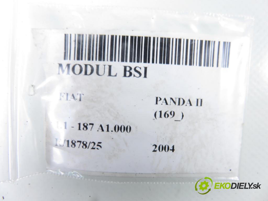FIAT PANDA (169_) HB 2004 40,00 1.1 54 - 187 A1.000 1108,00 MODUL BSI S118578030I ; 51783783