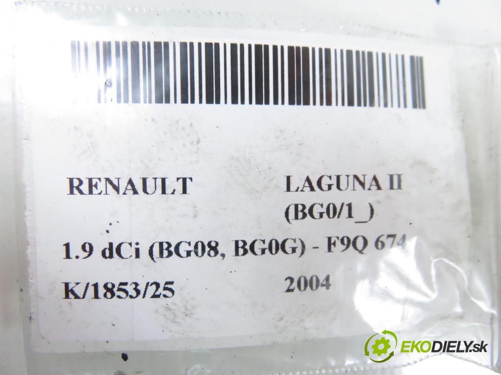 RENAULT LAGUNA II (BG0/1_) LIFTBACK 2004 88,00 1.9 dCi (BG08, BG0G) - F9Q 674 1870,00 Skrinka POJISTKY: 8200283134