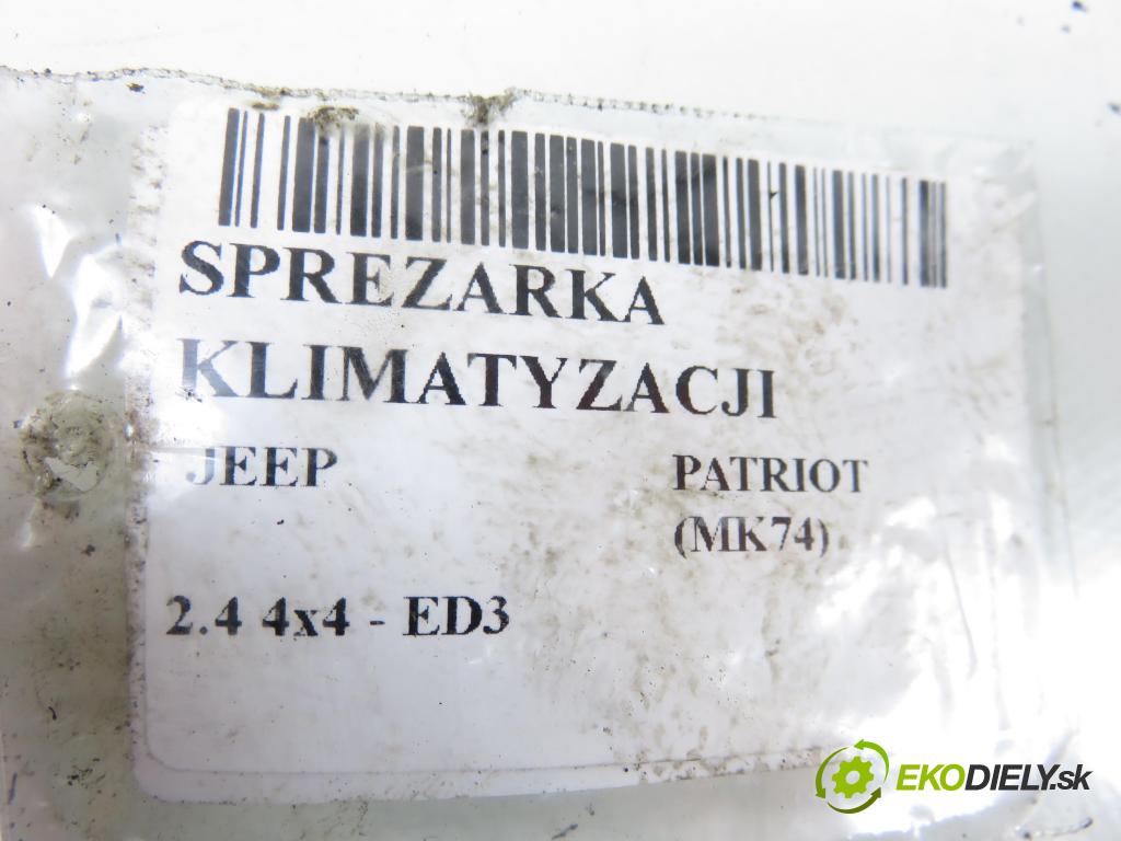JEEP PATRIOT (MK74) SUV 2008 125,00 2.4 4x4 - 170 DOHC 16V Dual VVT (ED3) 2360,00 KOMPRESOR: klimatizace CG4471500610 (Kompresor klimatizace)
