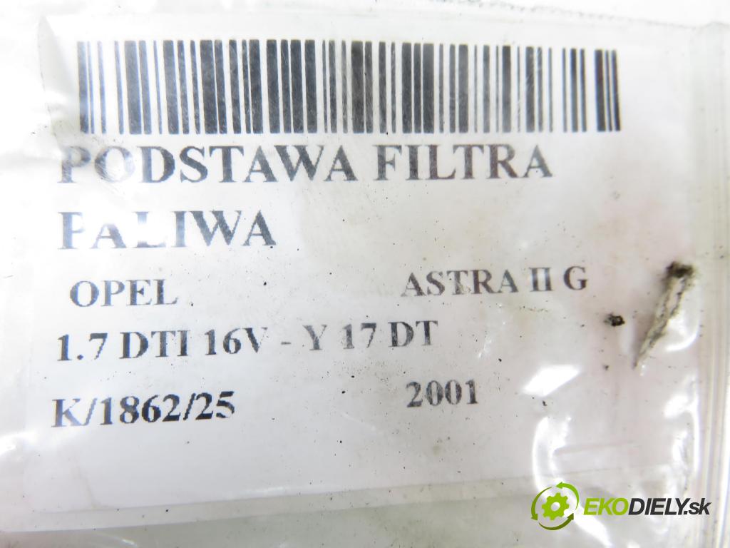 OPEL ASTRA G sedan (T98) HB 2001 55,00 1.7 DTI 16V - Y 17 DT 1686,00 obal filtra paliva  ; 9129137
