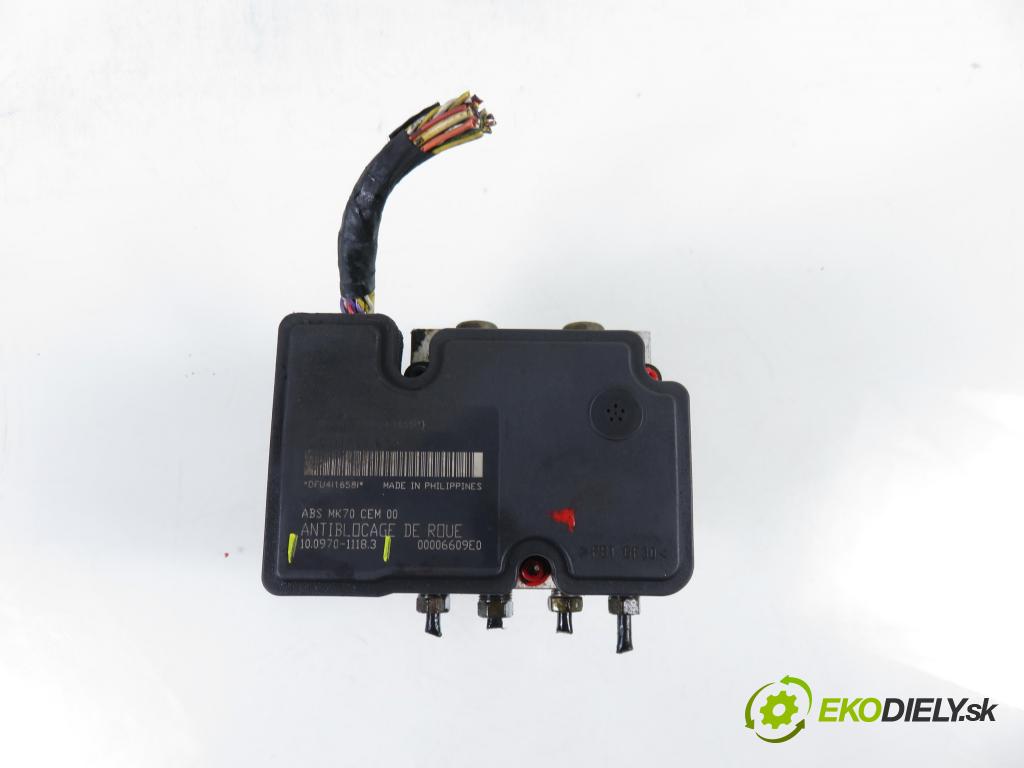 CITROEN C3 I (FC_) HB 2004 54,00 1.4 i - KFV (TU3JP) 1360,00 Pumpa ABS 10097011183 ; 10020700164 ; 9652182680 (Pumpa ABS)