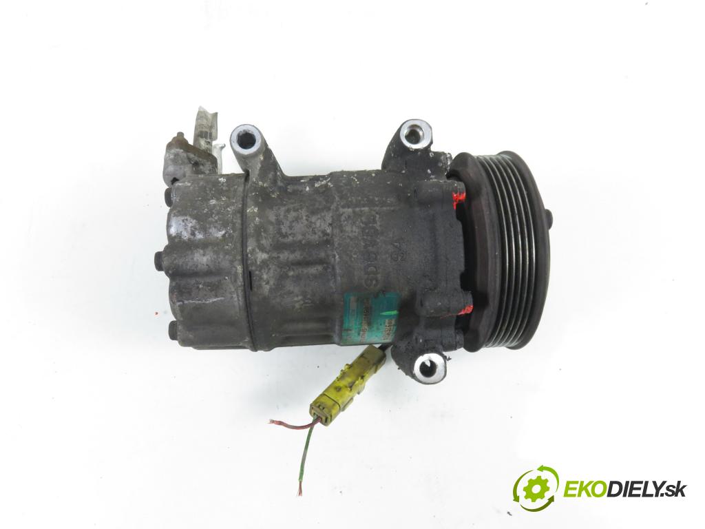 CITROEN C3 I (FC_) HB 2004 54,00 1.4 i - KFV (TU3JP) 1360,00 KOMPRESOR: klimatizácie 9655191680 (Kompresor klimatizácie)