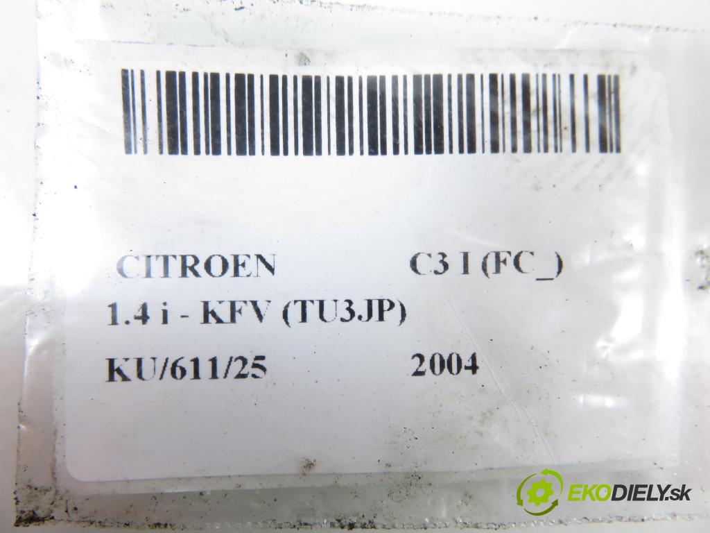 CITROEN C3 I (FC_) HB 2004 54,00 1.4 i - KFV (TU3JP) 1360,00 brzdy 6B2049