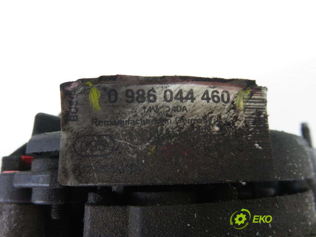 AUDI A4 Avant (8E5, B6) KOMBI 2003 96,00 1.9 TDI PD 130 - AVF 1896,00 Alternátor 021903025K ; 0124515011 ; 0986044460 (Alternátor)