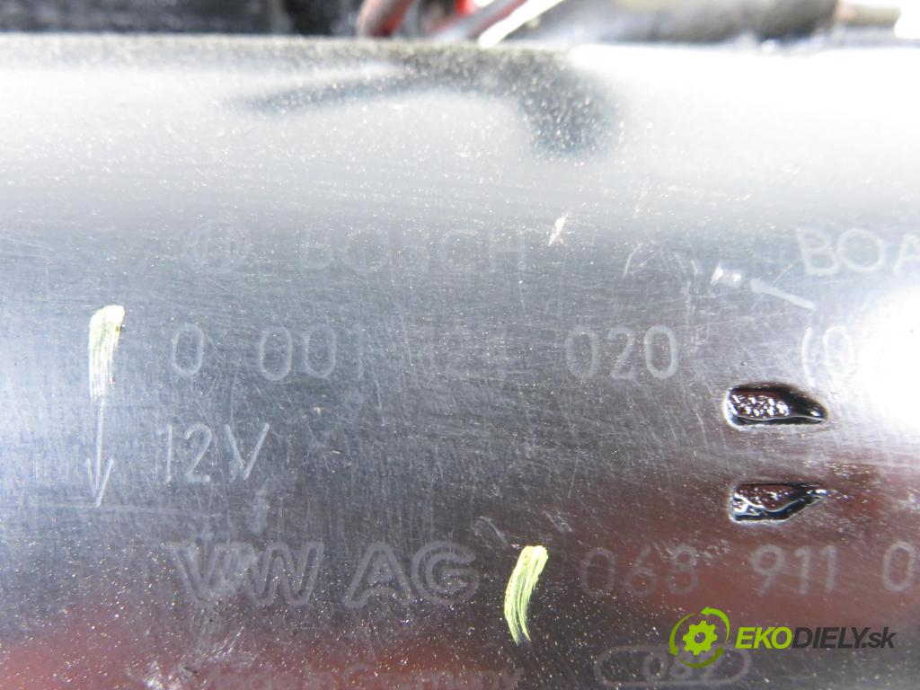 AUDI A4 Avant (8E5, B6) KOMBI 2003 96,00 1.9 TDI PD 130 - AVF 1896,00 Štartér 068911024H ; 0001124020 ; 0001124021 (Štartér)