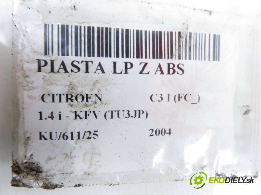 CITROEN C3 I (FC_) HB 2004 54,00 1.4 i - KFV (TU3JP) 1360,00 náboj LP ABS 