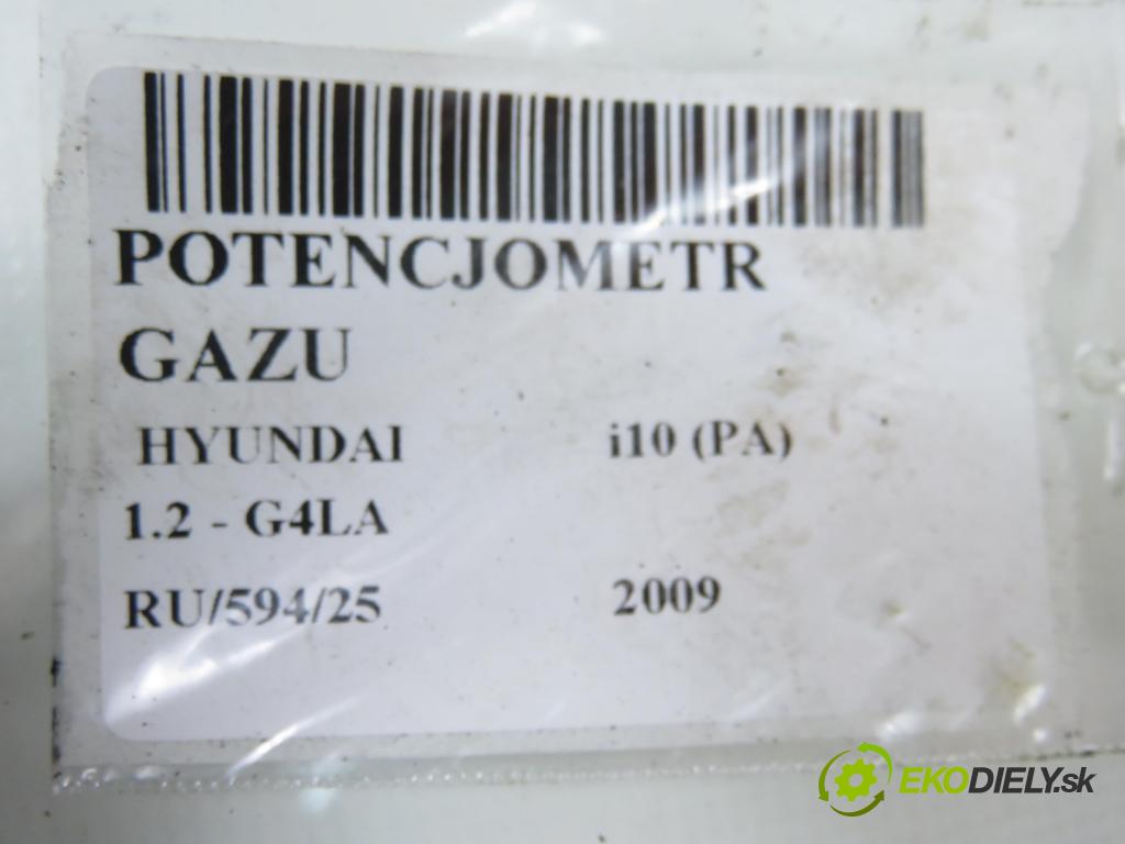 HYUNDAI i10 (PA) HB 2009 57,00 1.2 16V - G4LA 1248,00 Škrtiaca klapka 3517026910 ; 3515003000 (Škrtiaca klapka)