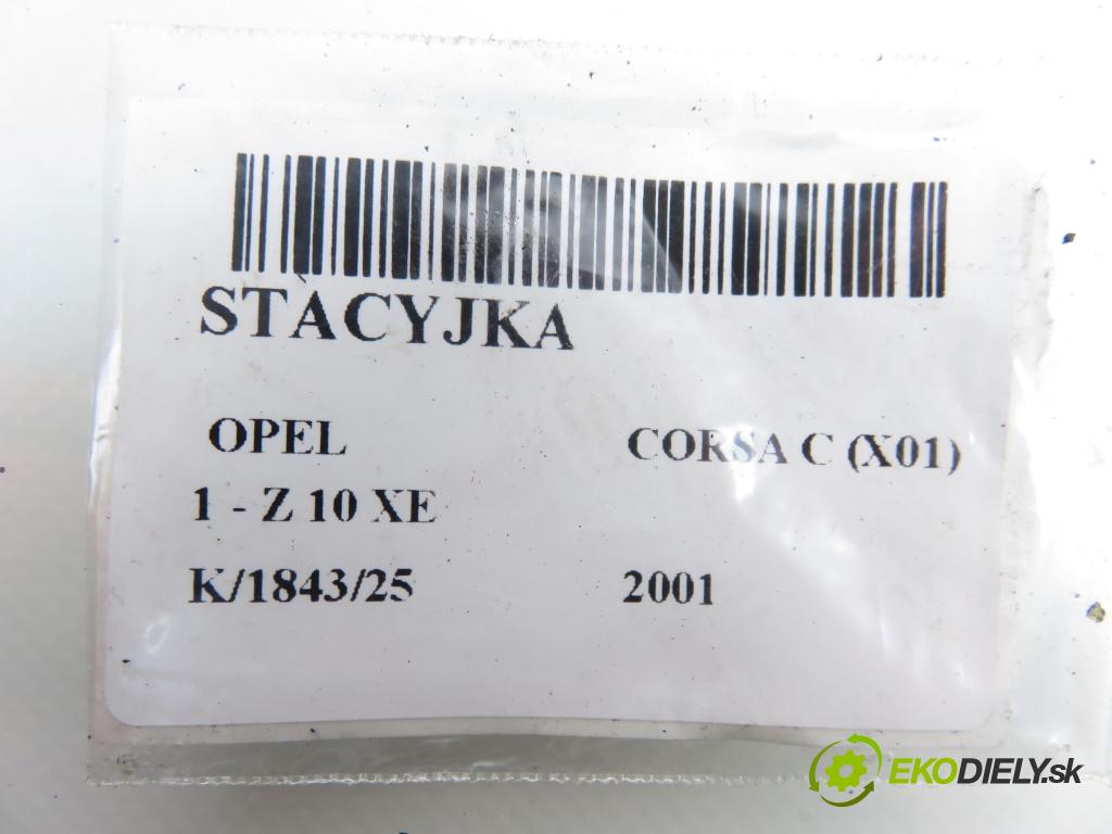 OPEL CORSA C (X01) HB 2001 43,00 1.0 12V 58 - Z 10 XE 973,00 spinačka 90589389 ; 90589313 ; 24445098 (Spínacia skrinka)