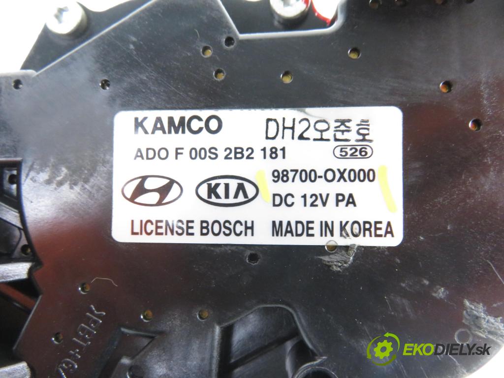 HYUNDAI i10 (PA) HB 2009 57,00 1.2 16V - G4LA 1248,00 Motorček stierače zadné 98700OX000