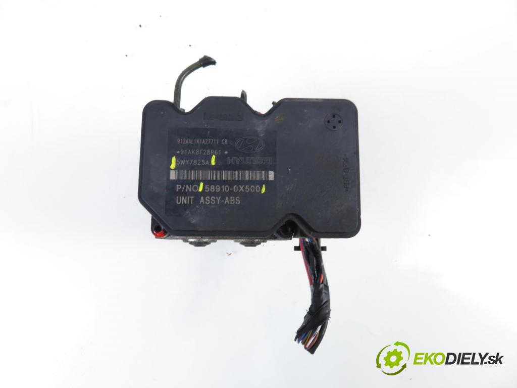 HYUNDAI i10 (PA) HB 2009 57,00 1.2 16V - G4LA 1248,00 Pumpa ABS 589100X500 ; 5WY7825A (Pumpa ABS)