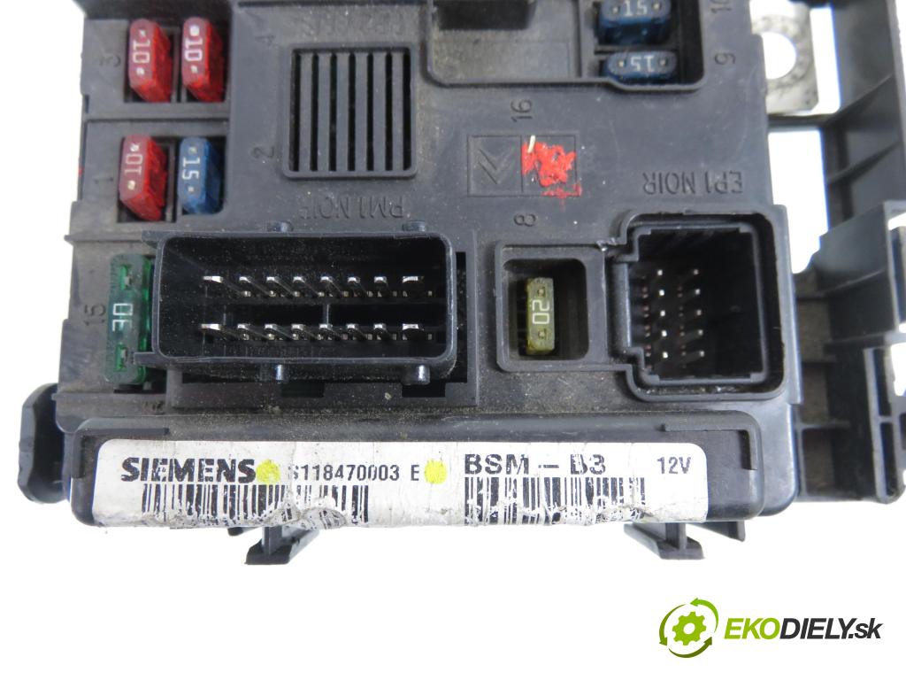CITROEN C3 I (FC_) HB 2004 54,00 1.4 i - KFV (TU3JP) 1360,00 MODUL BSM S118470003E ; 9643498880