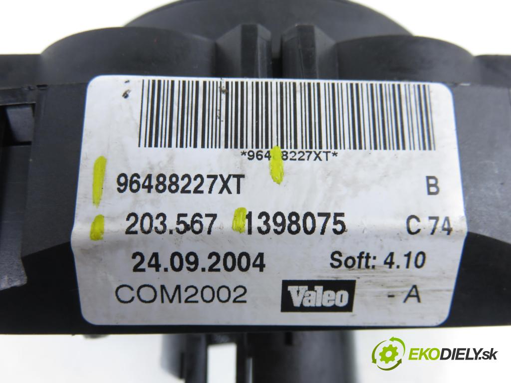 CITROEN C3 I (FC_) HB 2004 54,00 1.4 i - KFV (TU3JP) 1360,00 páčka/prepínač 96488227XT ; 203567
