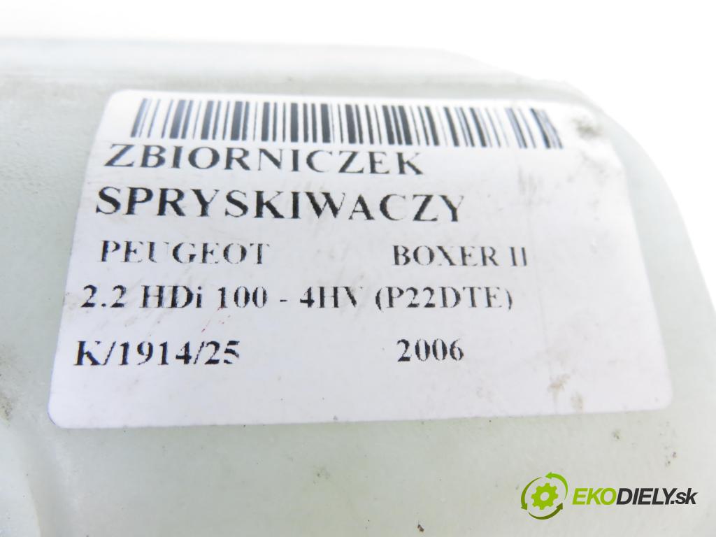 PEUGEOT BOXER Skrzynia FURGON 2006 74,00 2.2 HDi 100 - 4HV (P22DTE) 2198,00 Nádržka ostrekovačov  (Kľučka dverí ostatné)