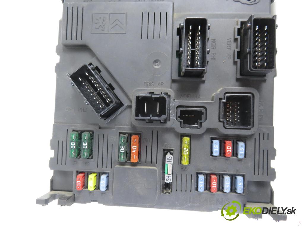 PEUGEOT 206 liftback (2A/C) HB 2007 50,00 1.4 HDi 8V 70 - 8HZ 1398,00 MODUL BSI S118085220F ; 9657999780
