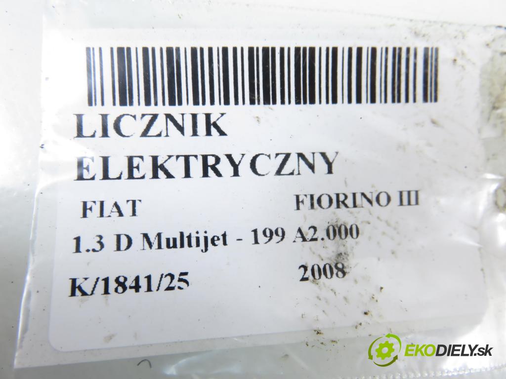 FIAT FIORINO nadwozie zamknięte / kombi (225_) FURGON 2008 55,00 1.3 D Multijet 1248,00 Prístrojovka elektrický