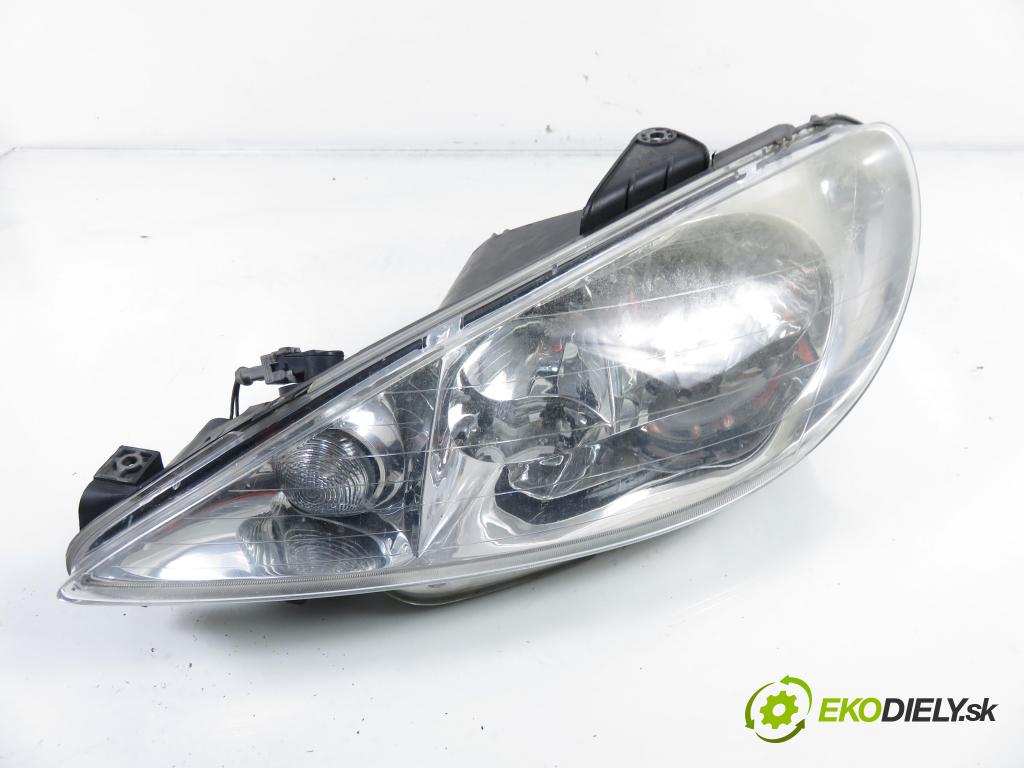 PEUGEOT 206 liftback (2A/C) HB 2007 50,00 1.4 HDi 8V 70 - 8HZ 1398,00 Svetlo LP 89901124