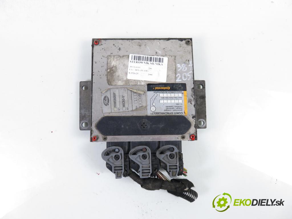 PEUGEOT 206 liftback (2A/C) HB 2000 440,00 1.1 i - HFX (TU1JP) 1124,00 Riadiaca jednotka Motor IAW48P270 ; 9642597680 ; 9642423780