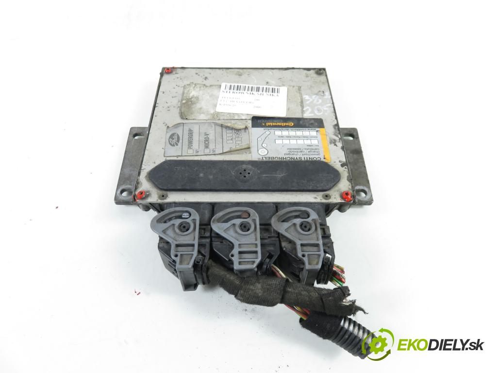 PEUGEOT 206 liftback (2A/C) HB 2000 440,00 1.1 i - HFX (TU1JP) 1124,00 Riadiaca jednotka Motor IAW48P270 ; 9642597680 ; 9642423780