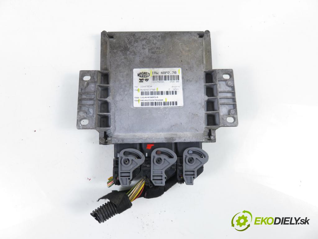 PEUGEOT 206 liftback (2A/C) HB 2000 440,00 1.1 i - HFX (TU1JP) 1124,00 Riadiaca jednotka Motor IAW48P270 ; 9642597680 ; 9642423780