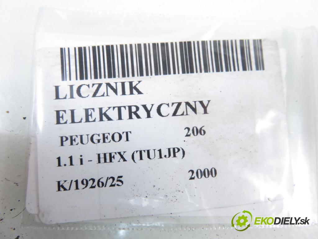 PEUGEOT 206 liftback (2A/C) HB 2000 440,00 1.1 i - HFX (TU1JP) 1124,00 Prístrojovka elektrický 9643401280
