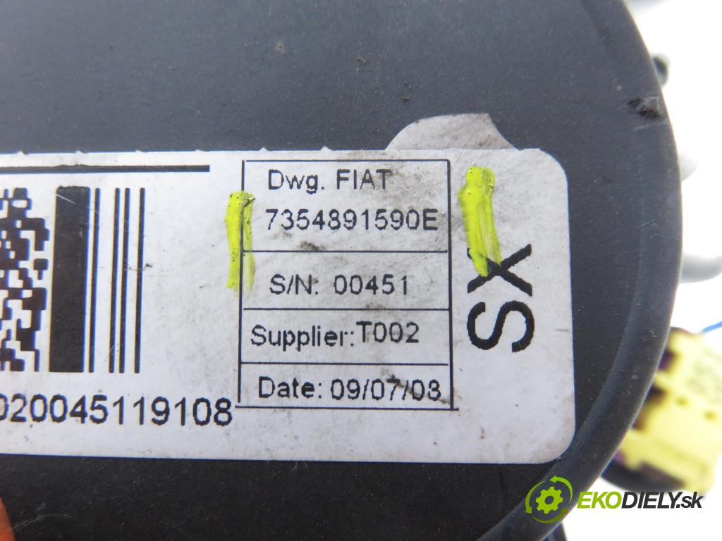 FIAT FIORINO nadwozie zamknięte / kombi (225_) FURGON 2008 55,00 1.3 D Multijet 1248,00 Držiak bezpečnostný LP 7354891590E