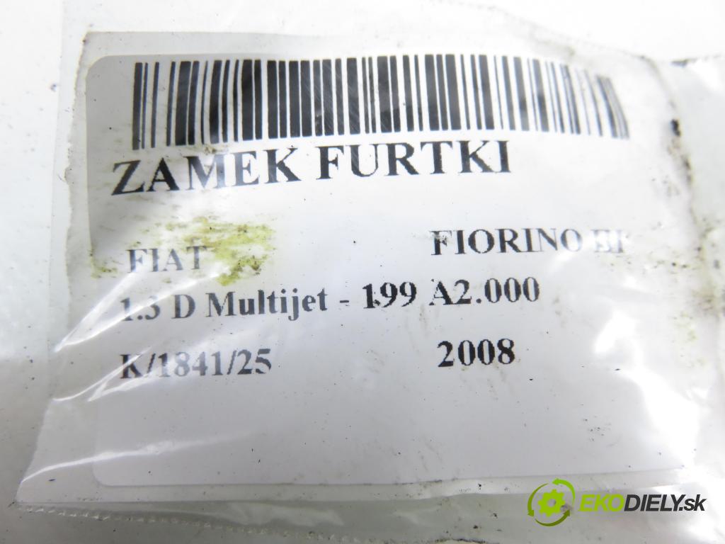 FIAT FIORINO nadwozie zamknięte / kombi (225_) FURGON 2008 55,00 1.3 D Multijet 1248,00 zámok dvierka 1356367080