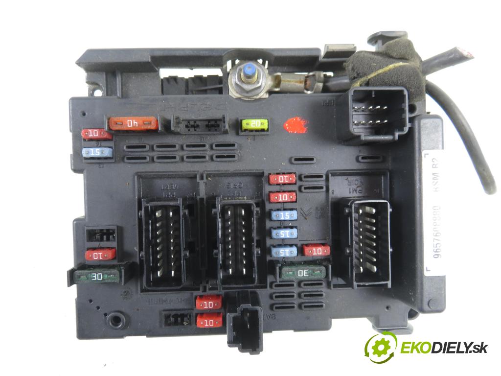 PEUGEOT 206 liftback (2A/C) HB 2007 50,00 1.4 HDi 8V 70 - 8HZ 1398,00 MODUL BSM 9657608880