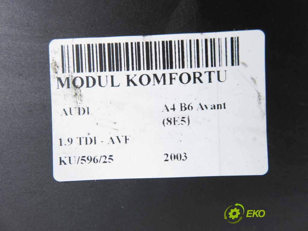 AUDI A4 Avant (8E5, B6) KOMBI 2003 96,00 1.9 TDI PD 130 - AVF 1896,00 MODUL komfortu 8E0959433AR ; 00002727B4