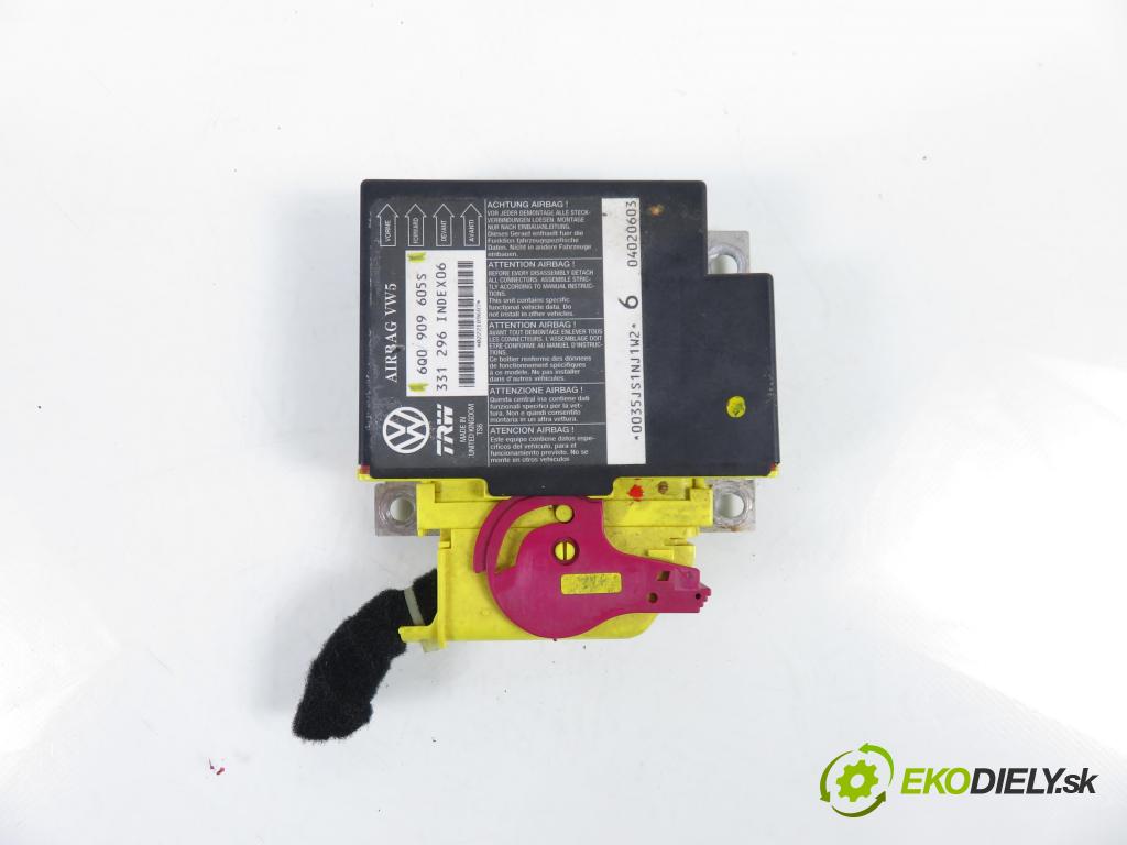 VW POLO (9N_) HB 2004 40,00 1.2 6V 54 - AWY 1198,00 MODUL air BAG 6Q0909605S