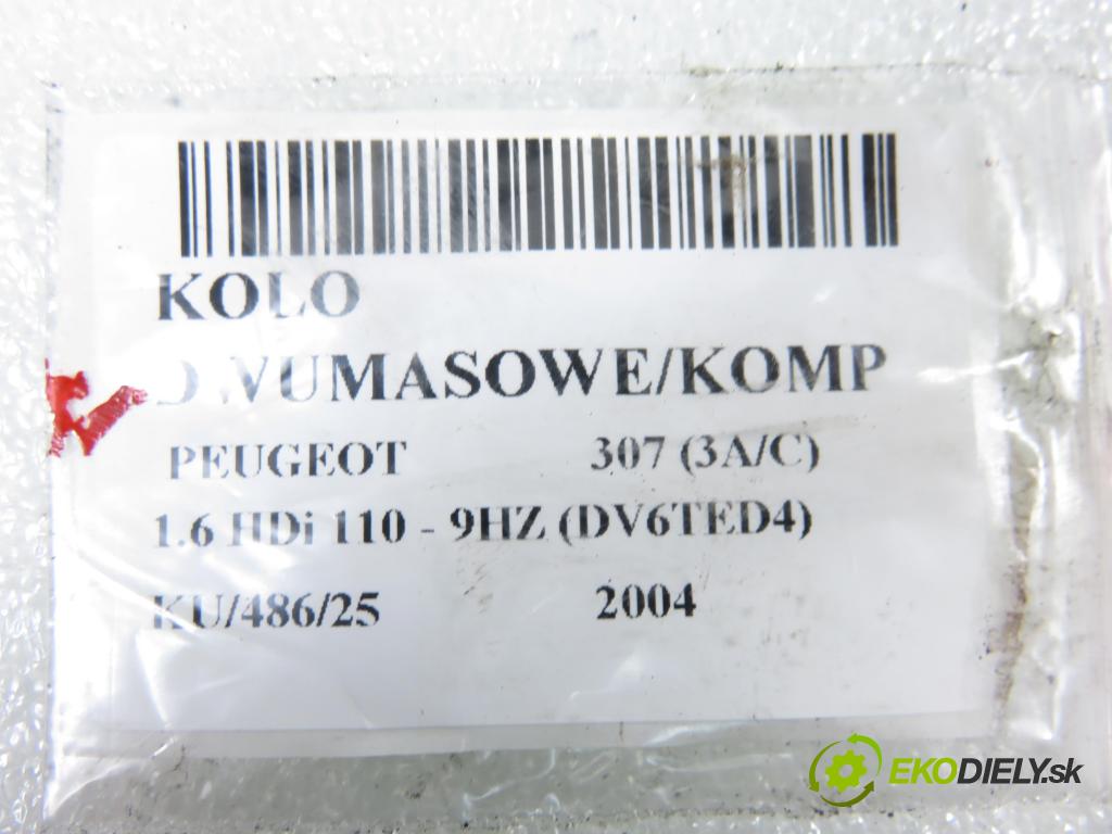 PEUGEOT 307 (3A/C) HB 2004 80,00 1.6 HDi 110 1560,00 Koleso dvojvrstvové 415039610 ; 323070110